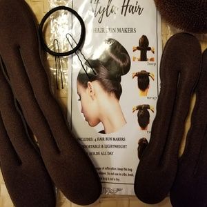 Styla Hair Foam Bun Maker + Bun Donut